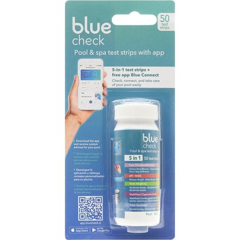 Analizzatore a Strisce per Piscina Blue Check con APP (1/5)