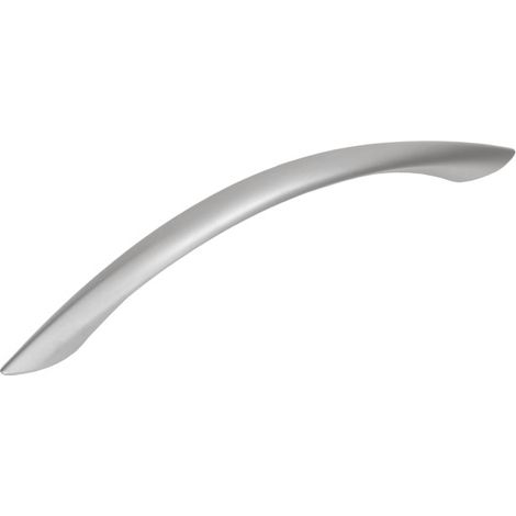 Maniglia US26, cromo satinato, 128 mm (1/3)