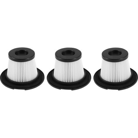 Packung mit 3 Ersatz-HEPA-Filtern, kompatibel mit dem kabellosen Staubsauger K17