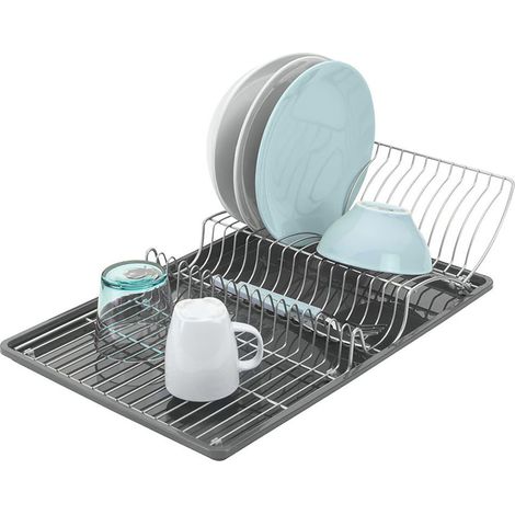 Geschirrständer mit klappbarem Flügel 'wing-tex' 50x31x11cm metaltex