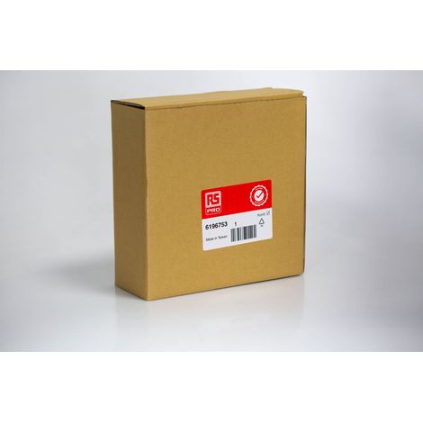 Ventilateur axial RS PRO 24 V dc, 1444.1m³/h, 254 x 88.9mm, 64W, Dia. 254mm ( Prix pour 1 ) (1/2)