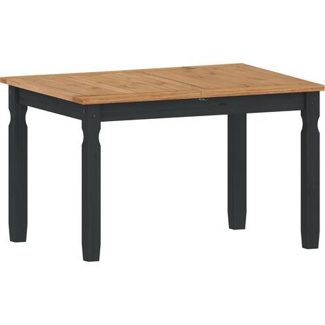 Corona Charcoal Small Extending Dining Table (1/4)