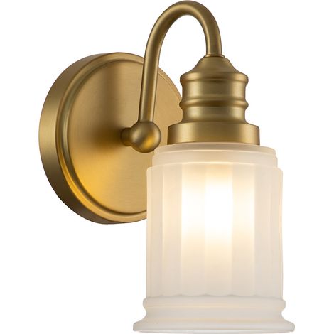 Elstead Quoizel Swell Applique Laiton Brossé, IP44 (1/5)