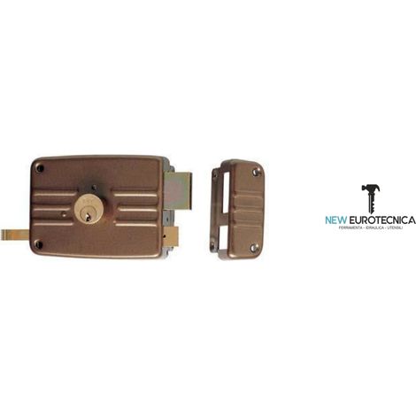 Serratura legno applicare 432 iseo sinistra entrata 70 mm