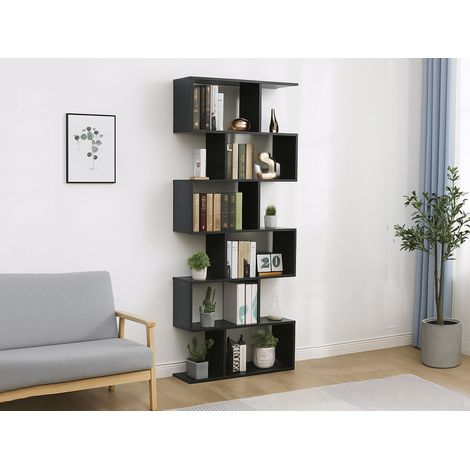 Libreria - 5 Ripiani Installazione a Muro, Grigio Ardesia, -, 80x25x192h cm Chiclayo (1/4)