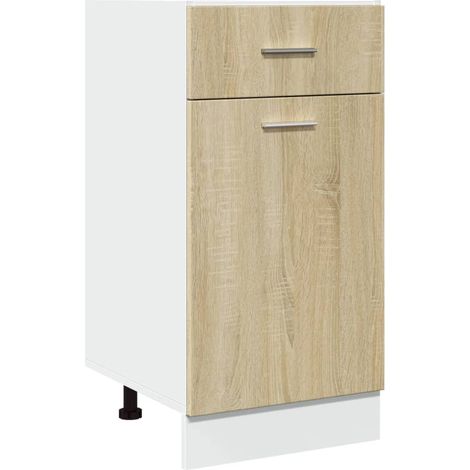 Drawer Bottom Cabinet Lyon Sonoma Oak 40x46x81.5 cm Engineered Wood vidaXL