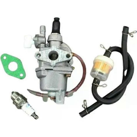 Carburateur avec filtre à huile pour mini-motos 47cc et 49cc 2 temps, mini-quads, motos tout-terrain, minimotos, karts et buggies. (1/5)
