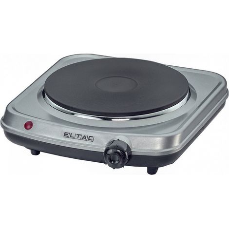 Eltac EK 18 Silbermetallic Einzelkochplatte