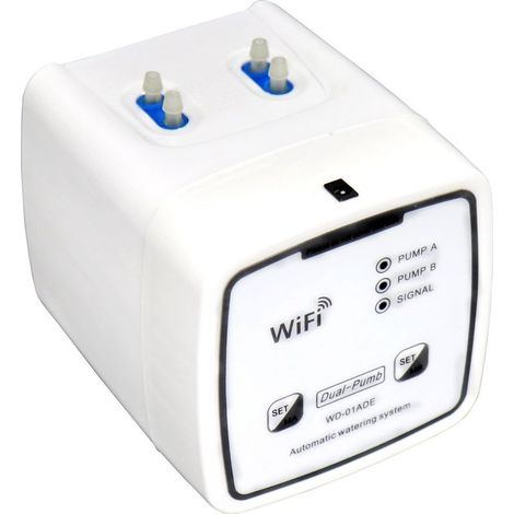 Kit D'irrigation Goutte à Goutte WiFi Télécommande Double Pompe Système D'arrosage Automatique Système D'irrigation à Arrosage Automatique (1/5)
