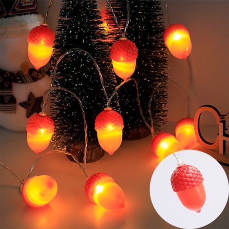 Guirlande Lumineuse - 10 Ampoules LED - 200 cm - Filet Métallique - Décoration Intérieure Extérieure - Noël (1/5)