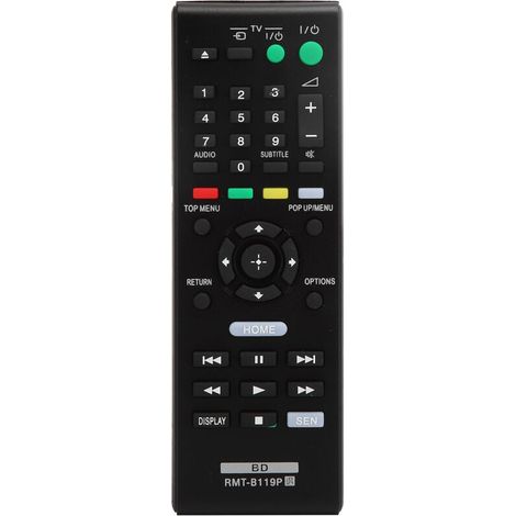 Ersatzfernbedienung, kompatibel mit Sony DVD-Playern BDPS5100, BDPS490, BDPS590 (1/5)
