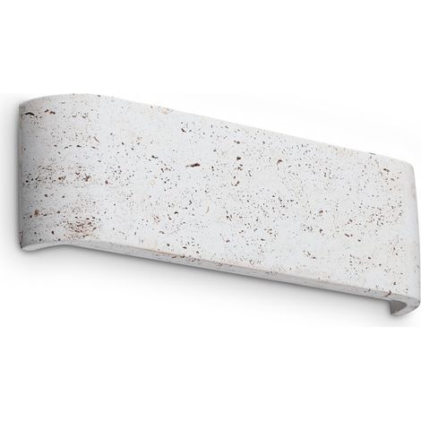 Ideal Lux Applique moderna Delta 1 luce LED integrato cemento policarbonato