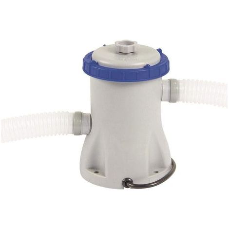 Pompe de filtration pour piscine hors sol, 220-240 V, 530 gallons, idéale pour les piscines hors sol. (1/4)