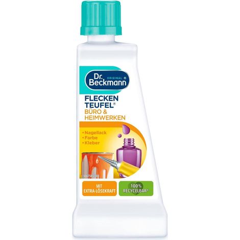 Quitamanchas líquido Dr. Beckmann para manchas de oficina y otra suciedad, 50 ml. (1/2)