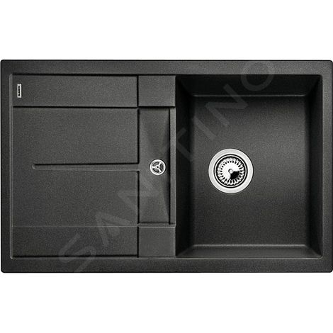 Blanco Metra 45 - Évier en silgranit, 780x500 mm, noir 525915 (1/2)