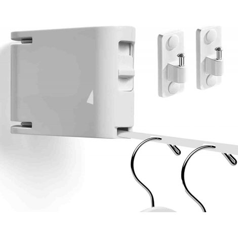 Tendedero rétractable de 4.2m, extérieur et intérieur, solide et compact, pour un séchage pratique sans encombrement. (1/5)