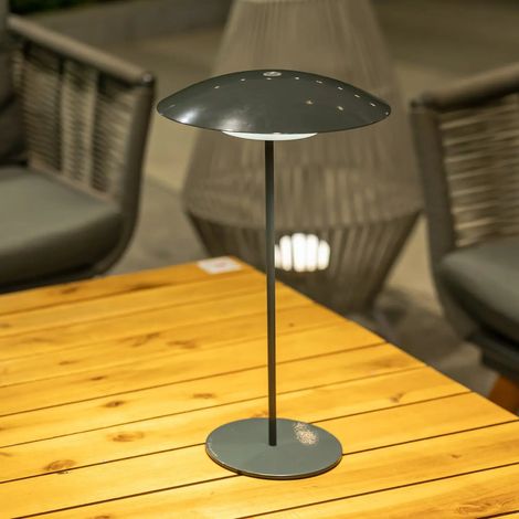 [GEBRAUCHT] B-Ware Newgarden Lampe Leuchte Led Akkulampe Sardinia Anthrazit Eisen Outdoor Dimmbar