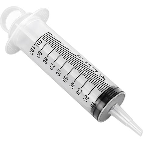 Kit de purge de freins à disque hydrauliques pour motos, scooters et quads : seringue de 100 ml, tuyau de 50 cm. (1/5)