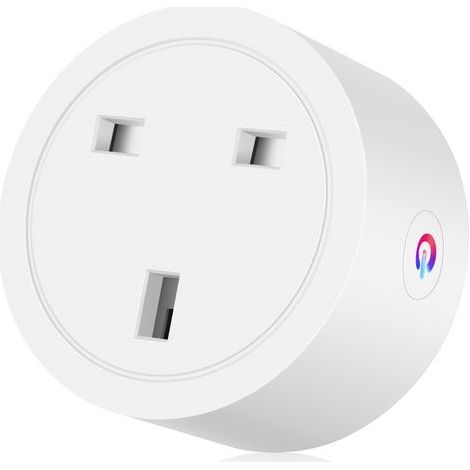 Universalschalter – WLAN-Smart-Steckdose, klassisches Modell, einzeln verpackt, weiß (1/5)