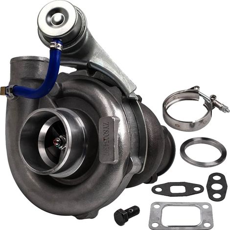 Turbochargeur, Turbine A/R 0.63, Compresseur A/R 0.5, Compatibilité Moteur 4-6 Cylindres, Hauteur 31 cm, Poids 10 kg (1/5)