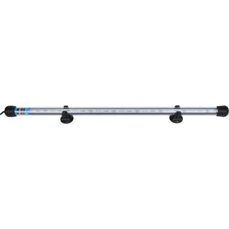 Lampe LED d'Aquarium Éclairage Submersible Étanche IP67 Verre et Caoutchouc Blanc Froid 48 cm (1/5)