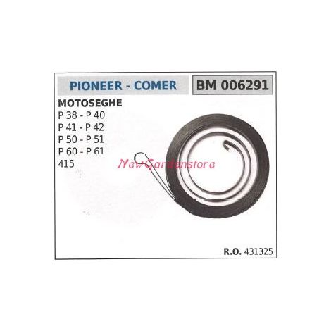 PIONEER muelle de arranque motosierra P 38 40 41 42 50 51 60 61 415 006291