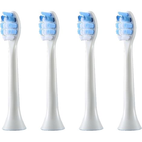 Têtes de brosse à dents de rechange, 4 têtes de brosse (1/5)