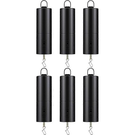 6 toupies décoratives à piles, moteur à vent, moteur boule disco, moteur rotatif suspendu (1/5)