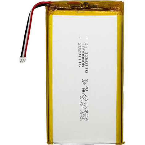 Customized 10000mAh lithium battery power bank for smart home use, 1260110 polymer lithium battery (1/4)