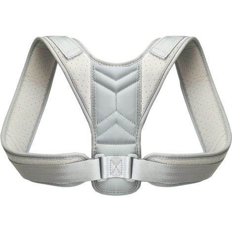 Correcteur de Posture Homme Femme - Ceinture Soutien Dorsale Ajustable en Nylon Respirant - Corrector pour Dos Vouté et Mauvaise Posture Taille XL (1/5)