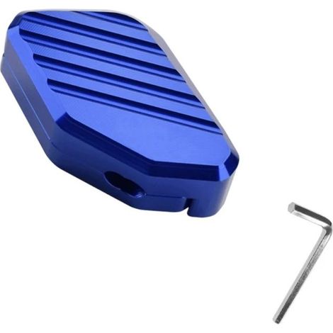 (Bleu) Rallonge de béquille latérale auxiliaire pour moto, compatible avec Xamx300, 125, 250 et 350 Maxpower. (1/4)