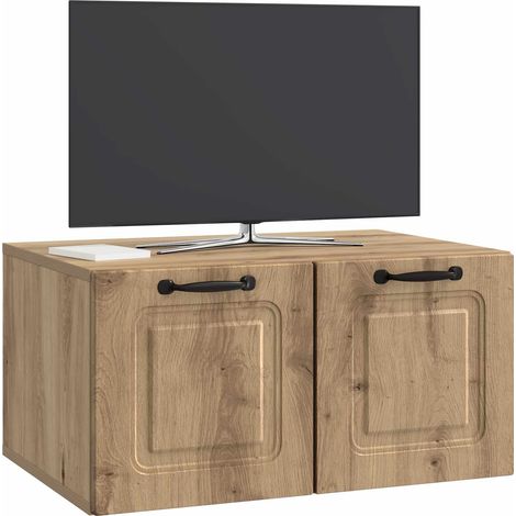 Maison Exclusive - Wandmontierter TV-Schrank Artisan-Eiche 59,5 x