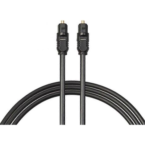 Instruments de musique o Câble o Ligne Fibre optique 2,2 mm o Décodeur TV par câble SPDIF Signal carré utilisant la lumière