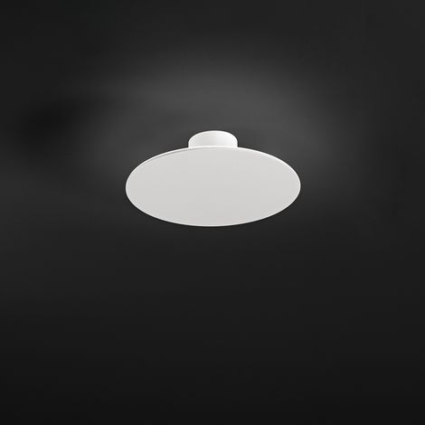 Plafoniera Moderna Nebula Metallo Bianco Led 15W Dimmerabile Ip20 D35 (1/2)