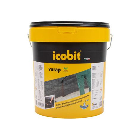 Primera capa bituminosa Verap 4 kg – Fondo adhesivo para impermeabilizantes prefabricados