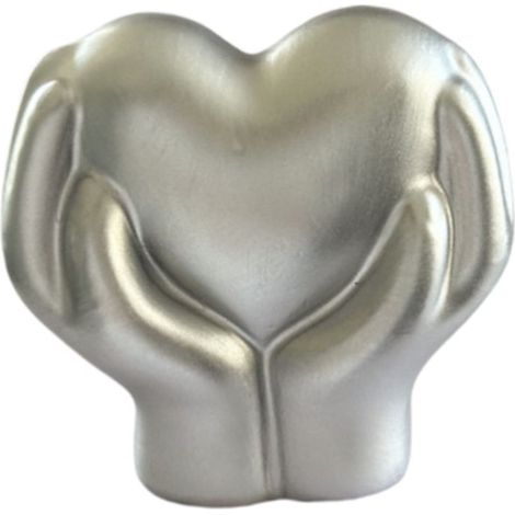 Ornement En Résine - Forme De Cœur - Décoration Intérieure Pour Chambre Ou Bureau - Idéal Pour La Saint-Valentin - Lot De 1 (1/2)