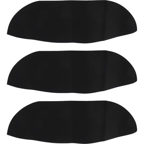 Doublure de panier de jardinière en tissu feutré, 3 pièces, remplacement de boîte de fenêtre pour plantes suspendues, clôture de jardin de fleurs, noir 91.4cm/36 pouces