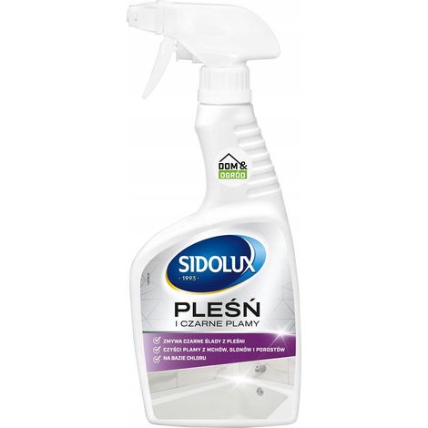 Sidolux Liquide pour éliminer les moisissures et les dépôts noirs, spray 500 ml (1/2)