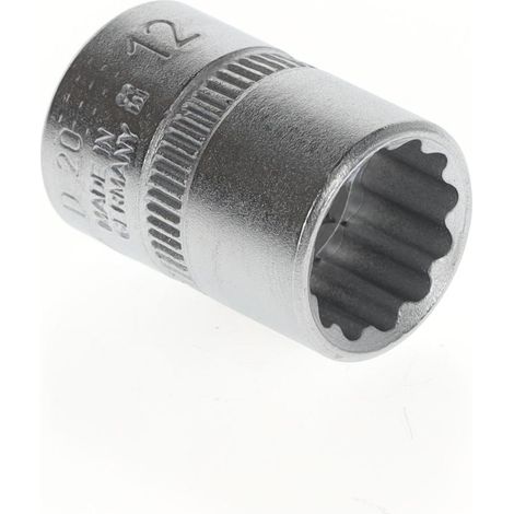 D 20 12 Vaso para llave de vaso 1/4" perfil UD 12 mm (1/4)