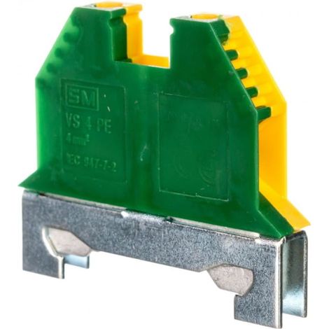 Schutzgewindeschienenverbinder 4mm2 grün-gelb VS 4 PE 003901476
