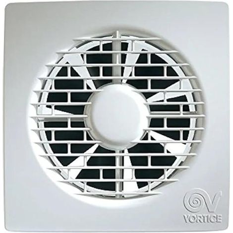 Vortice 11124 Extractor de aire blanco silencioso 34,4 dB