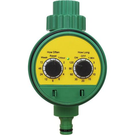 Programmateur Arrosage Automatique, Programmateur d’Arrosage pour Jardin, Etanche Minuterie d'arrosage de Robinet Arroseur Contrôleur de Système d'irrigatio (1/5)