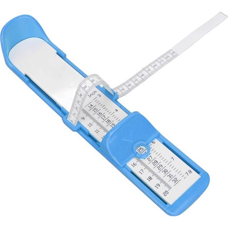 Mesureur de Pied Enfant 20cm Précision Haute Sécurisé Portable pour Chaussures Bleu (1/5)