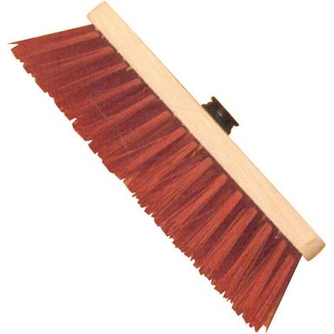 DOMERGUE - Balai de cour pvc rouge 29cm 1021