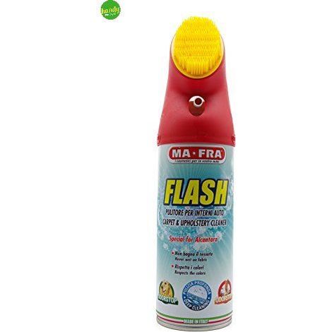 MA-FRA Spray Flash Pulitore a Secco Tessuti 400 ml Detergente Rapido Originale