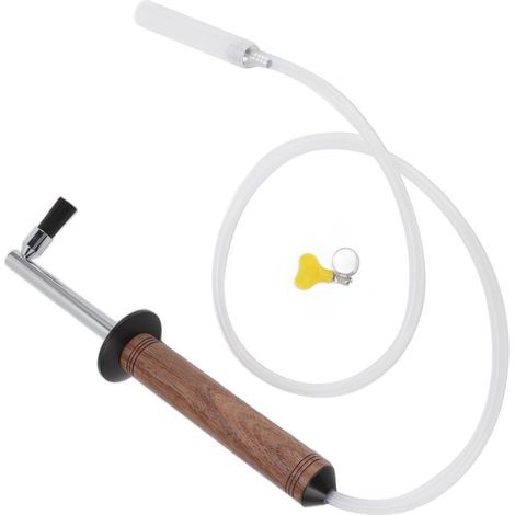 Nettoyeu de Bosse pou Machine à Café, Manche en Bois Bosse à Vapeu à Dissipation apide de la Chaleu à Haute Pession Outil de Nettoyage à la Vapeu emplaçable pou Machine à Café (1/3)