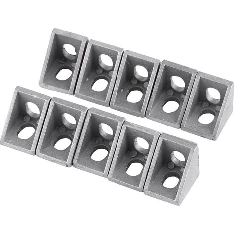 Support d'angle en forme de L en alliage d'aluminium pour meubles de fenêtres (1/5)