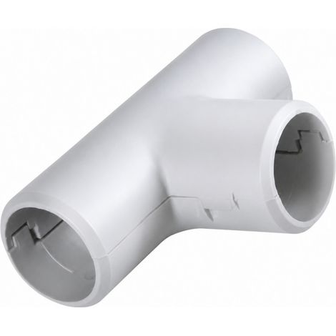 T grigio per tubo IRO 20mm, 2 pezzi