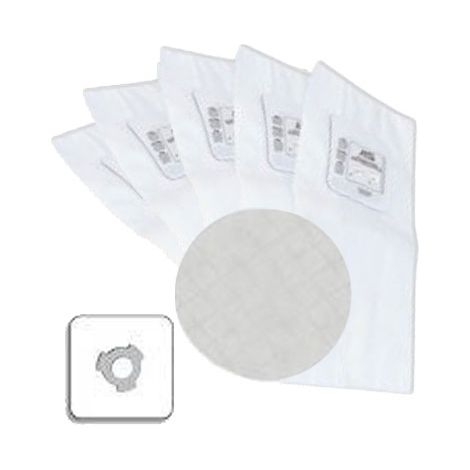 5 sacs électrostatiques à 3 crans + 1 filtre type CYCLOVAC (1/2)