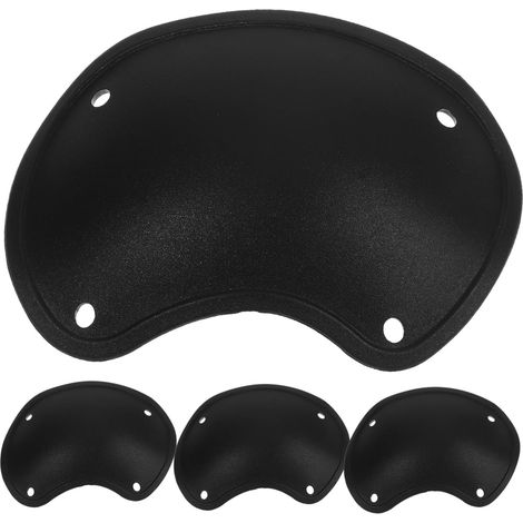 4 protège-coins décoratifs, ABS, noir, pour boîtes et meubles (1/5)